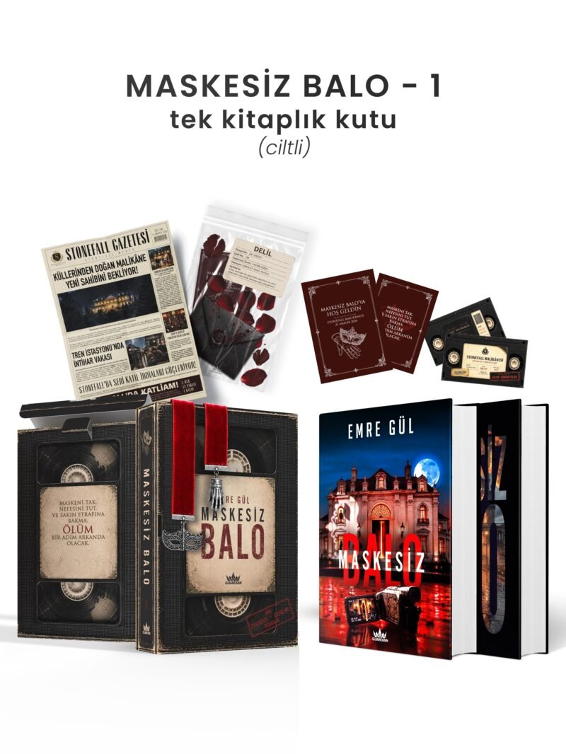 Maskesiz Balo 1 – Tek Kitaplık Kutu 9786257894566