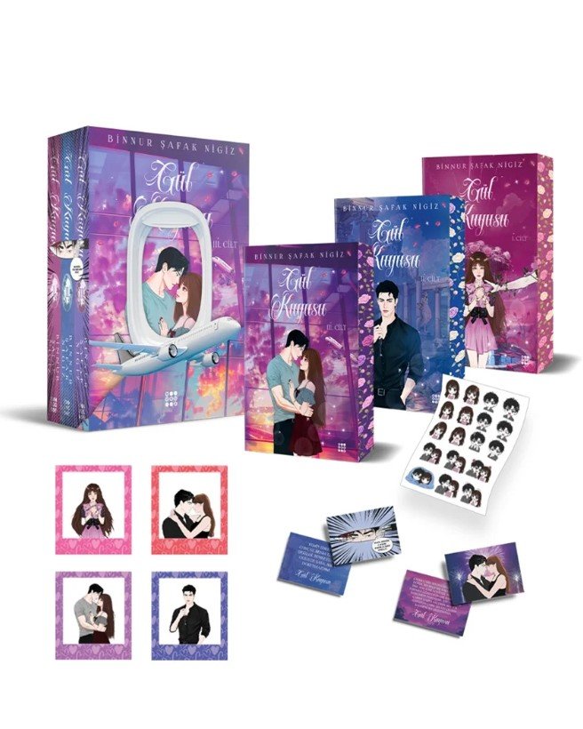 Gül Kuyusu Serisi – (3 Kitap Kutulu Set) 8669238642936