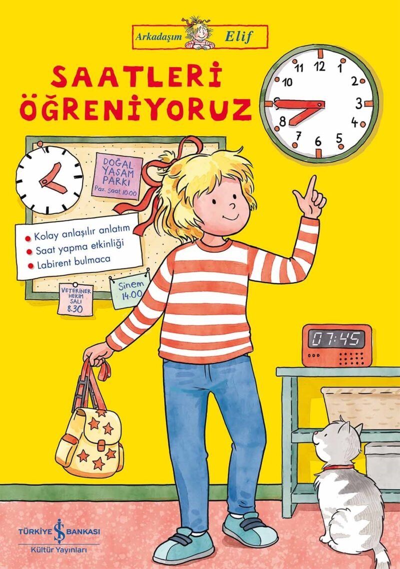 Arkadaşım Elif – Saatleri Öğreniyoruz 9786253844585