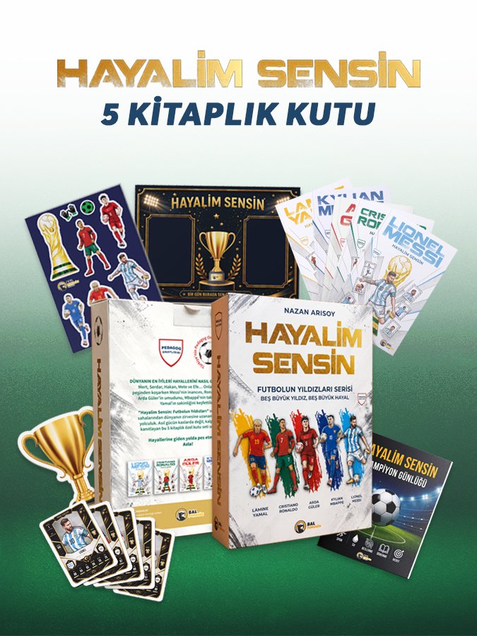 Hayalim Sensin Serisi 5 Kitaplık Kutu 9786259204925