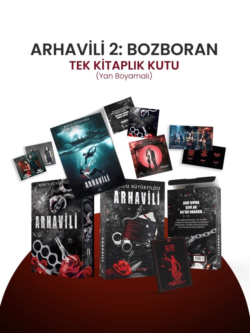 Arhavili 2: Bozboran – Tek Kitaplık Kutu Yan Boyamalı 9780000003775