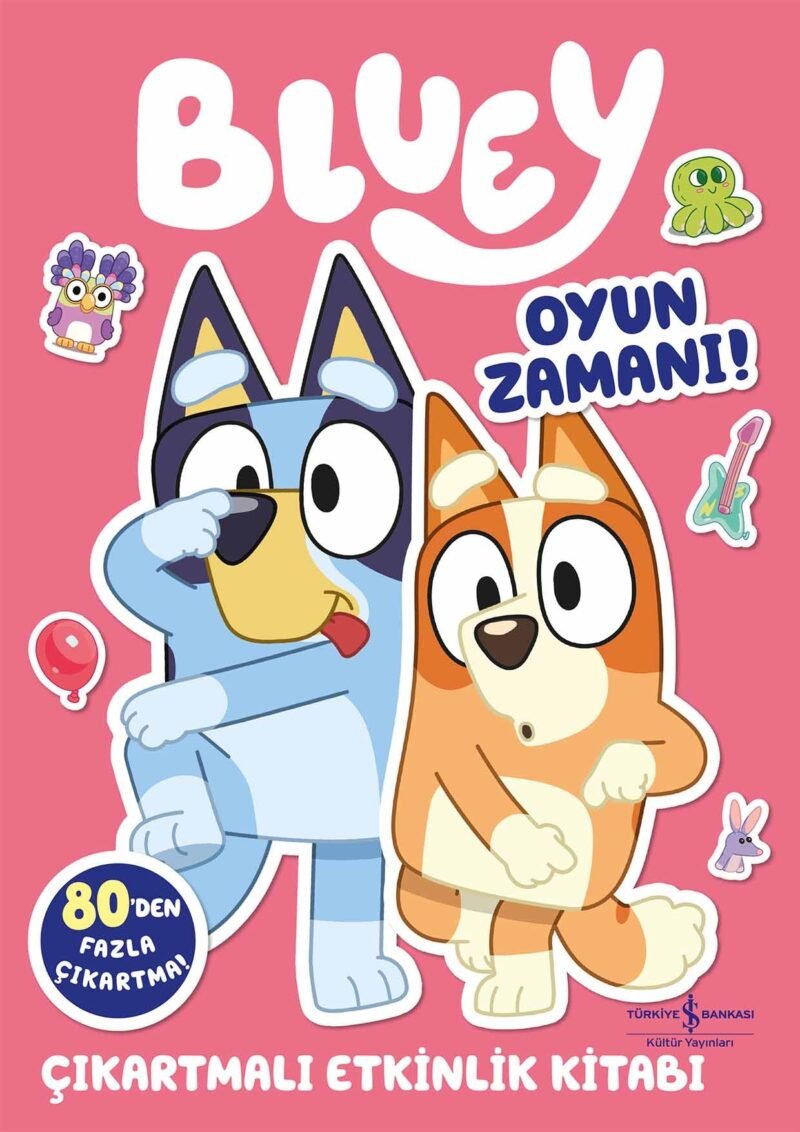 Bluey – Oyun Zamanı – Çıkartmalı Etkinlik Kitabı 9786253843311