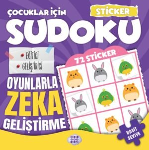 Çocuklar için Sudoku - Sticker Hediyeli Basit Seviye 2