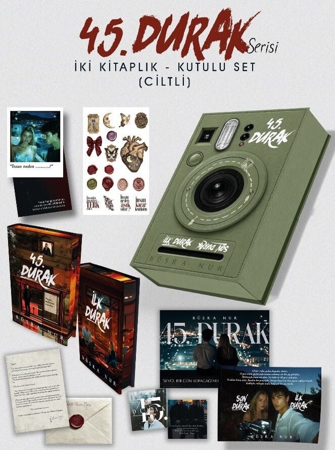 45.Durak Serisi İki Kitaplık Kutulu Set 9786258791754