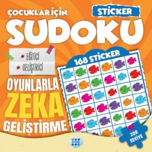 Çocuklar için Sudoku - Sticker Hediyeli Zor Seviye 3