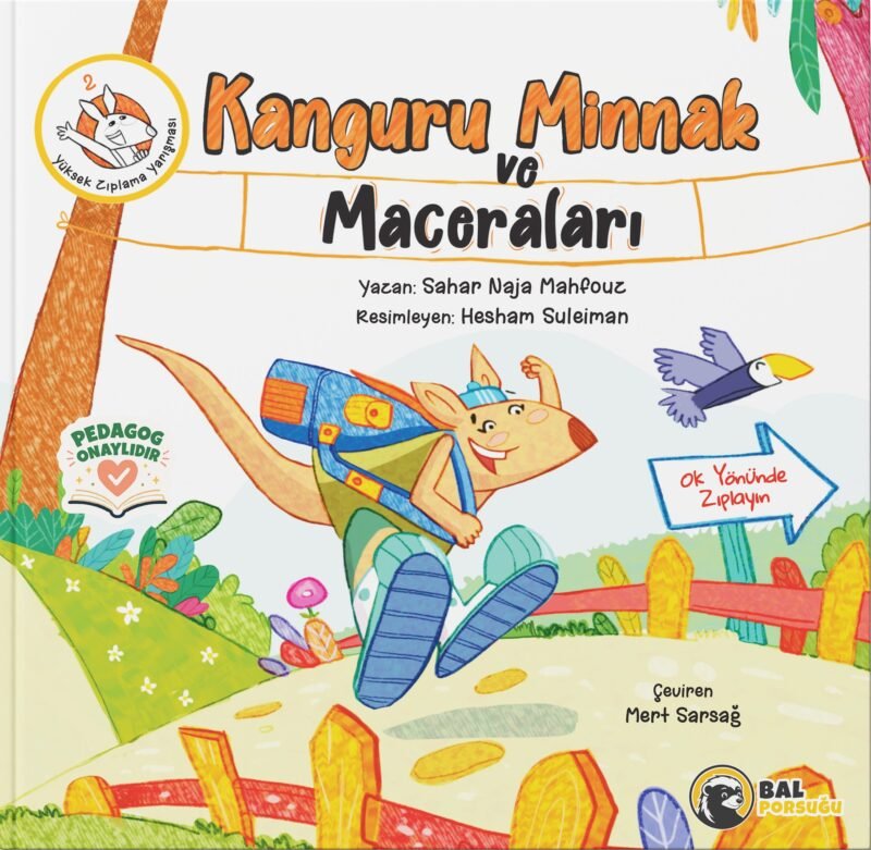 9786259068374 Kanguru Minnak ve Maceraları 2 – Yüksek Zıplama Yarışması 9786259068374