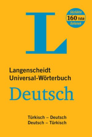Langenscheidt Universal - Worterbuch Türkisch Türkisch-Deutsch / Deutsch-Türkisch