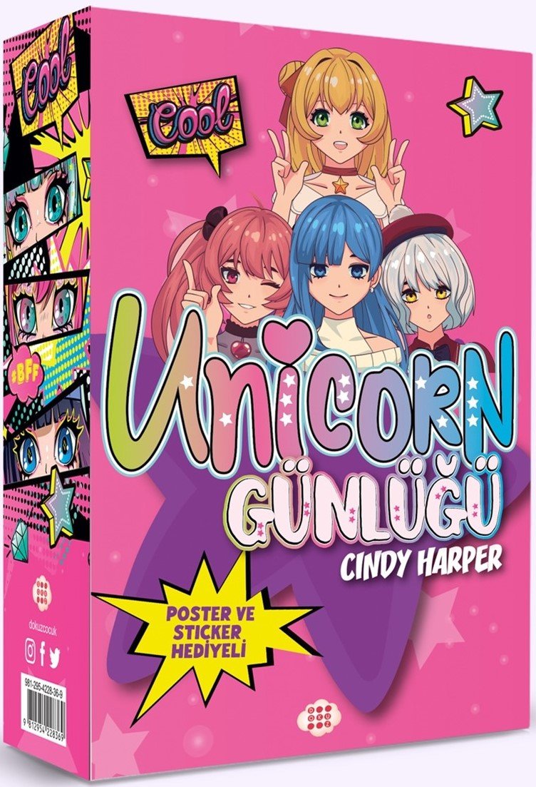 Unicorn Günlüğü – Pembe Günlük Kutulu Set 9812954228369