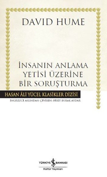 9786052951774 İnsanın Anlama Yetisi Üzerine Bir Soruşturma 9786052951774