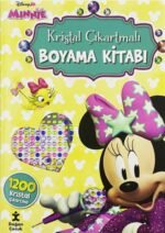 Disney Minnie Kristal Çıkartmalı Boyama Kitabı