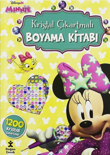 9786255745798 Disney Minnie Kristal Çıkartmalı Boyama Kitabı 9786255745798
