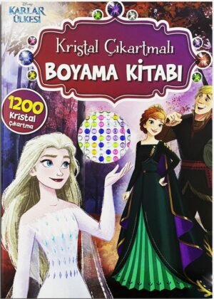 Disney Karlar Ülkesi Kristal Çıkartmalı Boyama Kitabı